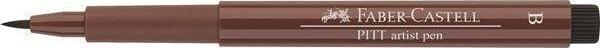 Faber-Castell Pitt Artist Pen Çizim Kalemi Fırça Uçlu 169***Caput Mortuum - Image 1