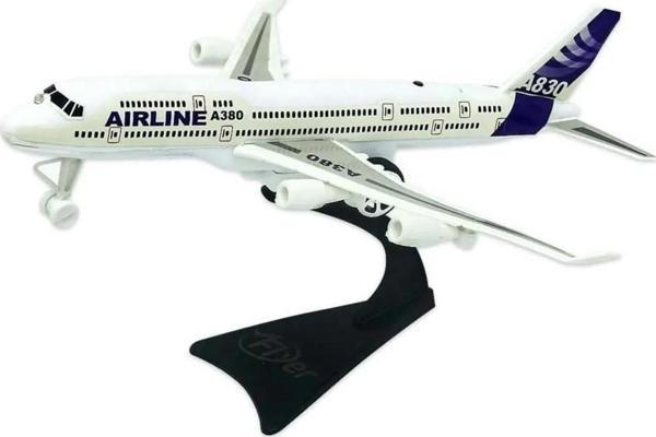 00316 A380 Airbus Uçak Işıklı - Image 1