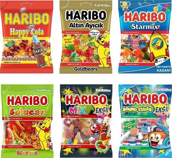Haribo 80 gr 6 lı Karma Paket  - Image 1