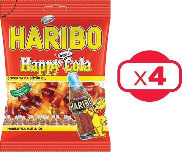 Haribo Happy-Cola 80 gr x 4 Adet - Image 1