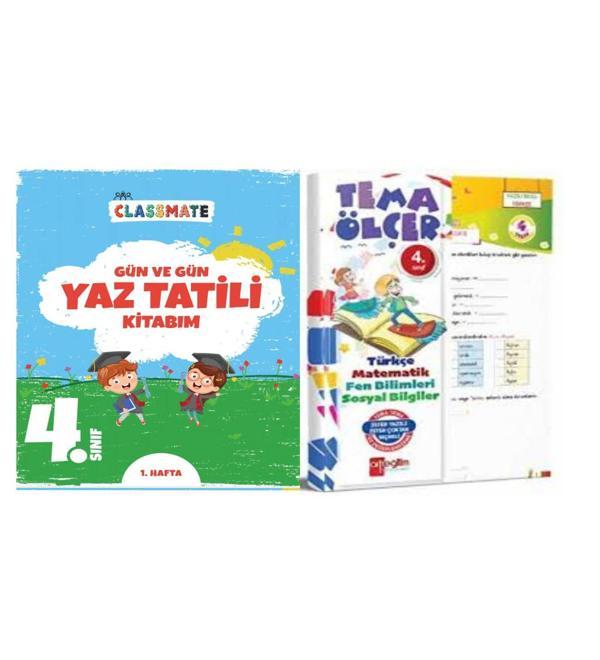 4. Sınıf Gün Ve Gün Yaz Tatili Kitabım Ve Yaprak Test - 5 Renk Yayınları - Image 1