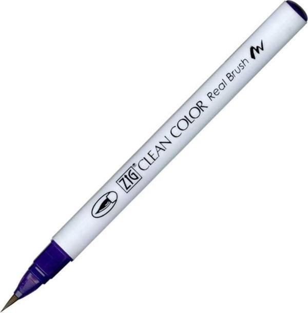 Zig Clean Color Real Brush Fırça Uçlu Marker Kalem 084 Deep Violet - Image 1