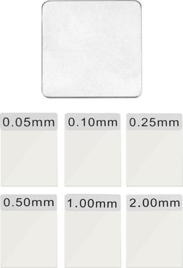 Oto Araç Kaporta Boya Kalınlık Ölçme Cihazı İçin Kalibrasyon Takımı - Image 1