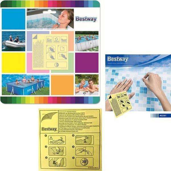 Bestway 62091 Şişme Havuz 6,5X6,5 cm Tamir Yaması - Image 1