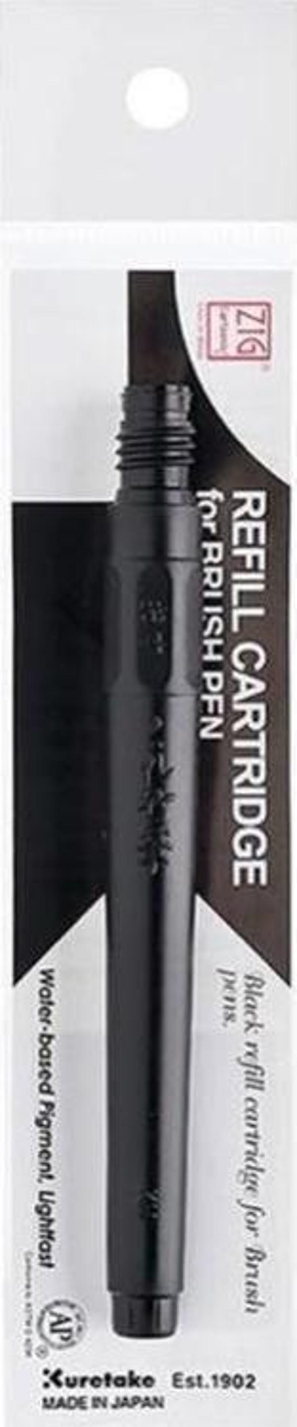 Zig Mangaka Brush Pen Refili Siyah - Image 1