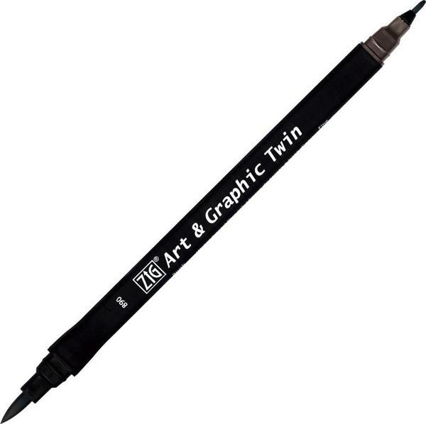 Zig Art & Graphic Twin Marker Çizim Kalemi 890 Cool Grey 13 - Image 1