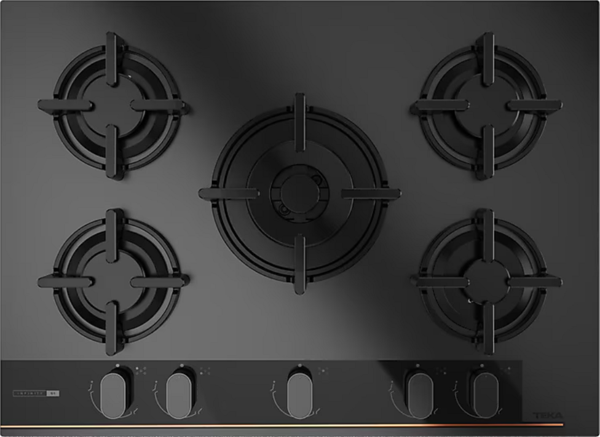 Teka GBc 75-G1 GB Infinity G1 Wok Gözlü Siyah Cam Ankastre Ocak - Image 1