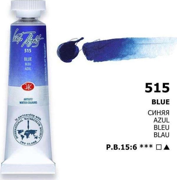St. Petersburg White Nights Extra-Fine Tüp Sulu Boya 10 Ml Blue 515 - Image 1