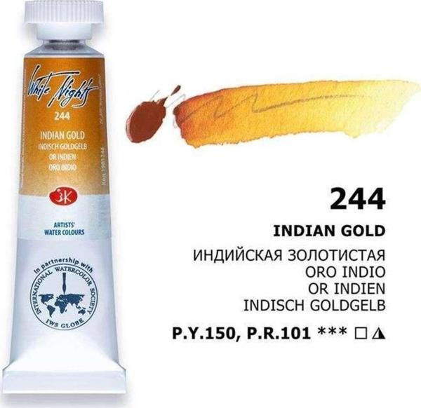 St. Petersburg White Nights Extra-Fine Tüp Sulu Boya 10 Ml Indian Gold 244 - Image 1