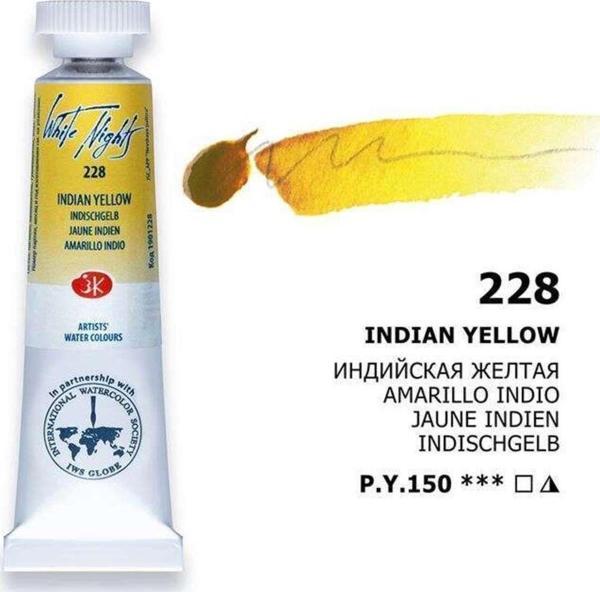 St. Petersburg White Nights Extra-Fine Tüp Sulu Boya 10 Ml Indian Yellow 228 - Image 1