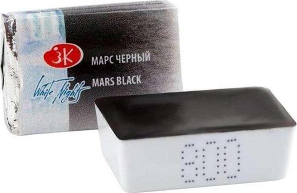 St. Petersburg White Nights Extra-Fine Tam Tablet Sulu Boya 2.5 Ml Mars Black 800 - Image 1