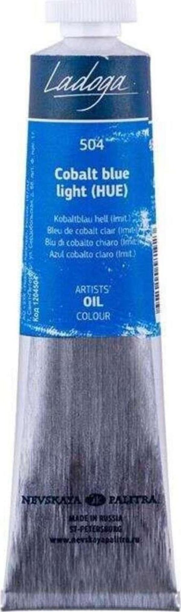 St. Petersburg Ladoga Yağlı Boya 46 Ml Cobalt Blue Light (Hue) 504 - Image 1