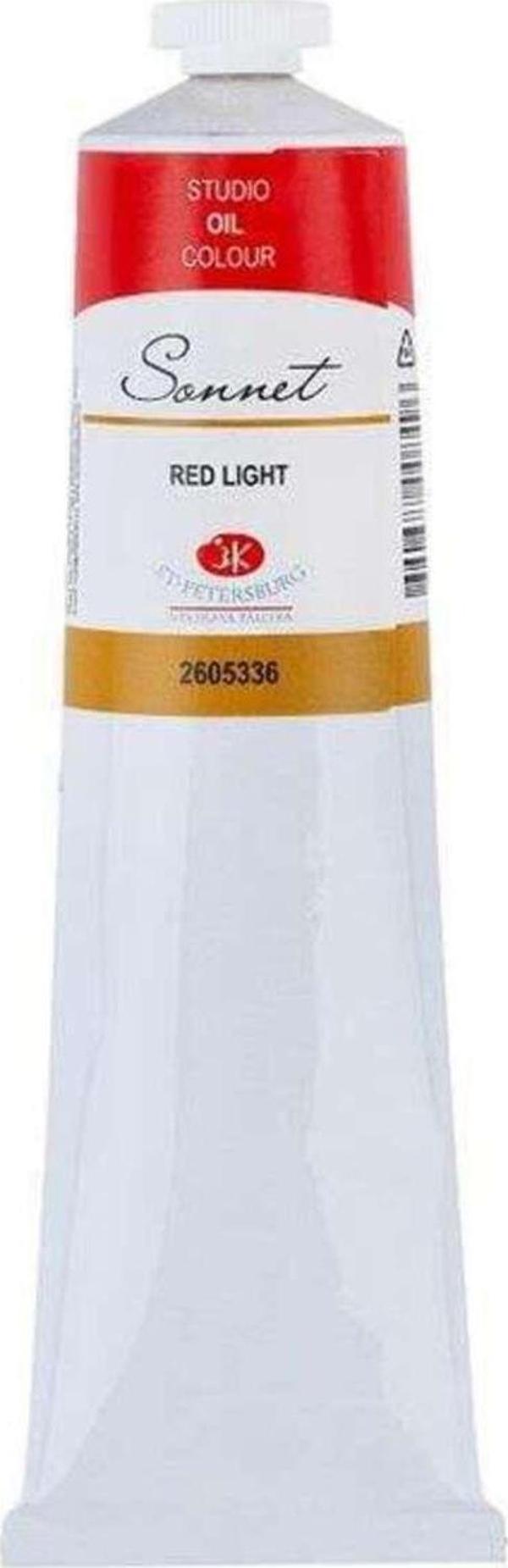 St. Petersburg S.P.Sonnet Studıo Oıl Colour 120Ml 336 Red Lıght - Image 1