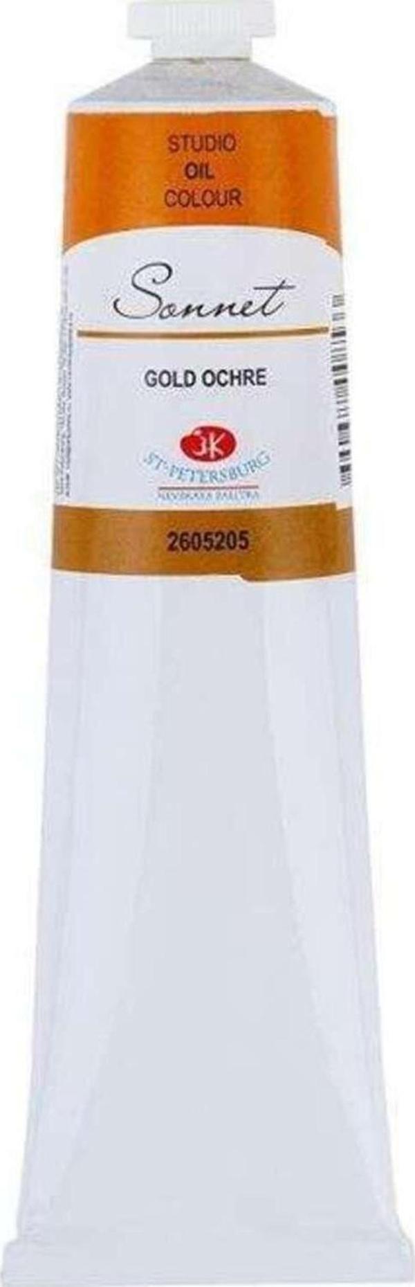 St. Petersburg S.P.Sonnet Studıo Oıl Colour 120Ml 205 Gold Ochre - Image 1