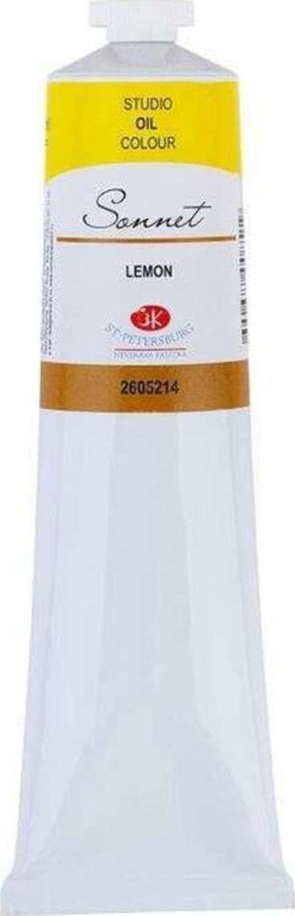 St. Petersburg S.P.Sonnet Studıo Oıl Colour 120Ml 214 Lemon - Image 1