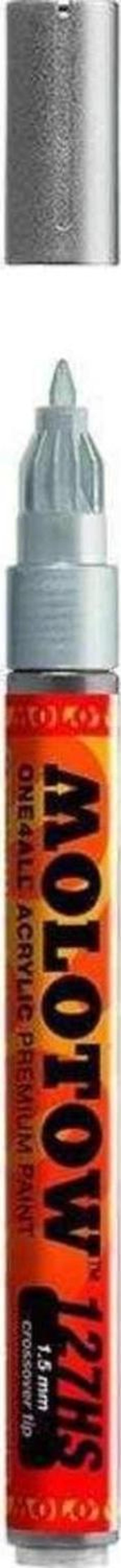 Molotow 127Hs-Co One4All Akrilik Marker Kalem 1,5 Mm Metallic Silver 227 - Image 1