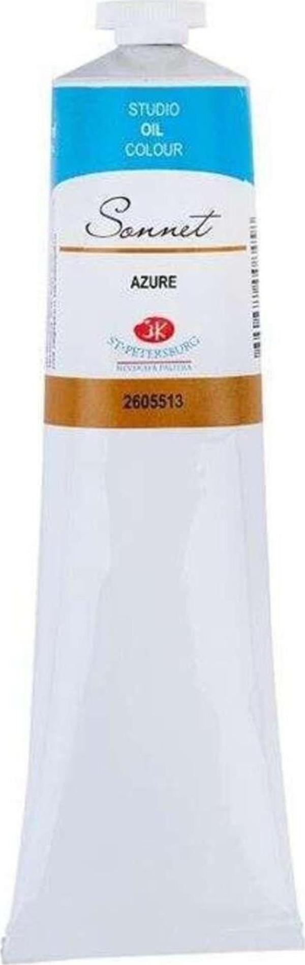 St. Petersburg S.P.Sonnet Studıo Oıl Colour 120Ml 513 Azure - Image 1