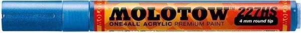 Molotow 227Hs One4All Akrilik Marker Kalem 4 Mm Metalic Blue 224 - Image 1