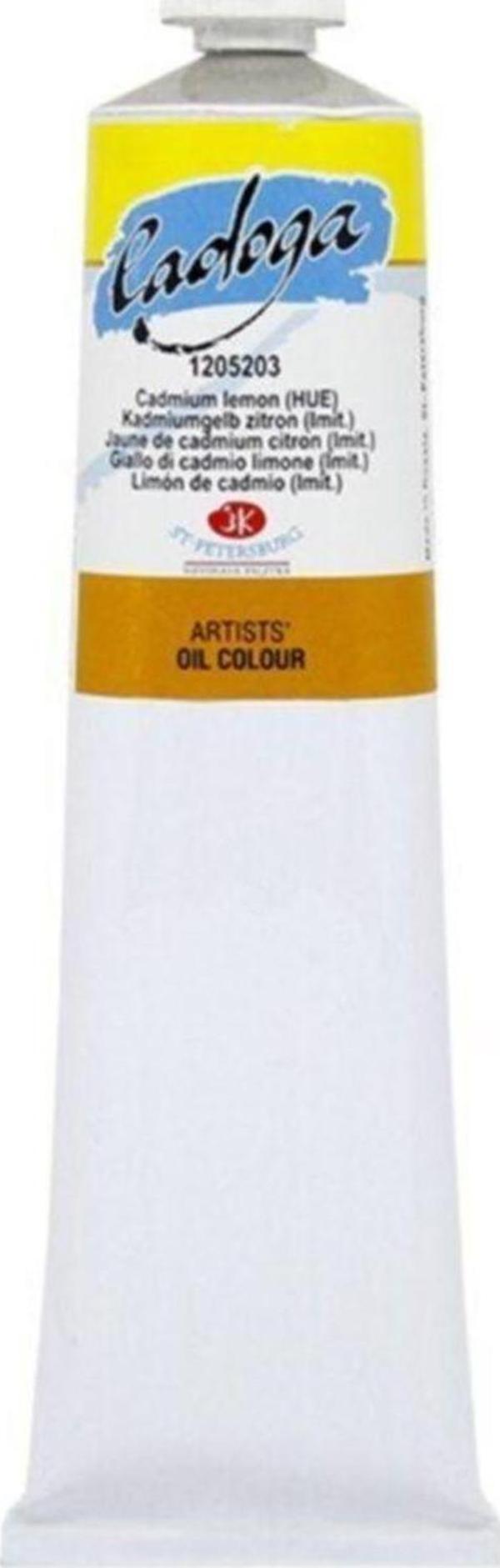 St. Petersburg St Ptersburg Ladoga Oıl Color 120 Ml Cadmıum Lemon Hue - Image 1