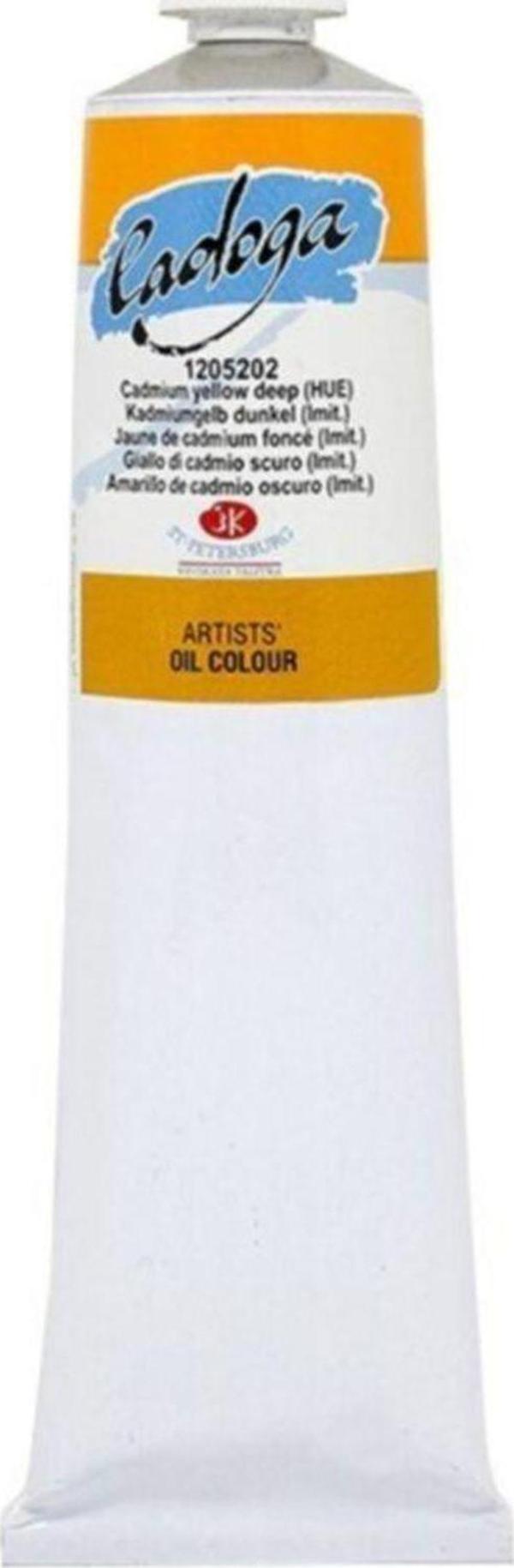 St. Petersburg St Ptersburg Ladoga Oıl Color 120 Ml Cadmıum Yellow Deep - Image 1