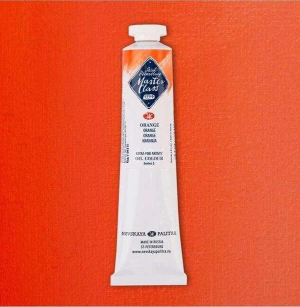 St. Petersburg Master Class Extra-Fine Artists’ Yağlı Boya 46 Ml Seri 3 Orange 315 - Image 1