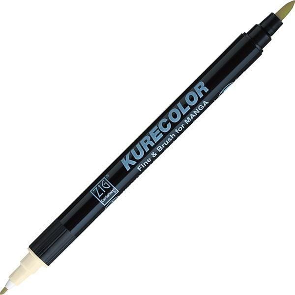 Zig Kurecolor Fine & Brush for MANGA Marker Çizim Kalemi 731 Pale Beige - Image 1