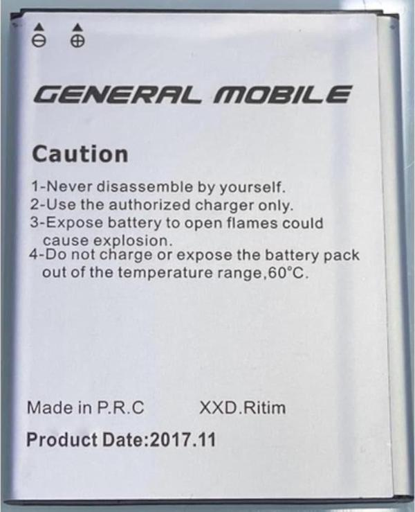 Generel Mobile Discovery E3 2 Mini Pil Batarya - Image 1