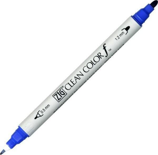Zig Clean Color f Çift Uçlu Kalem 030 Blue - Image 1