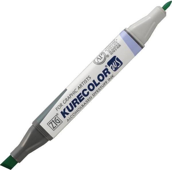 Zig Kurecolor Twin S Grafik Çizim Kalemi 553 Emerald Green - Image 1