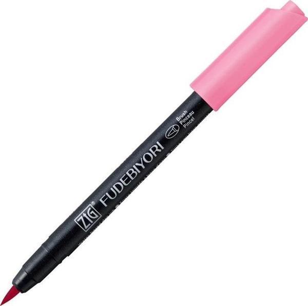 Zig Fudebiyori Brush Pen Fırça Uçlu Kalem 202 PEACH PINK - Image 1