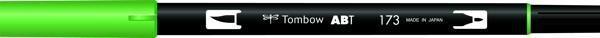Tombow Dual Brush Pen Grafik Çizim Kalemi 173 Willow Green - Image 1