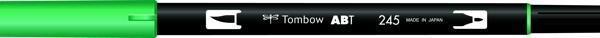 Tombow Dual Brush Pen Grafik Çizim Kalemi 245 Sap Green - Image 1