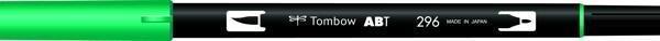 Tombow Dual Brush Pen Grafik Çizim Kalemi 296 Green - Image 1