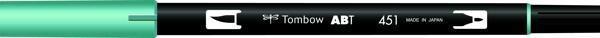 Tombow Dual Brush Pen Grafik Çizim Kalemi 451 Sky Blue - Image 1