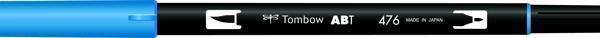 Tombow Dual Brush Pen Grafik Çizim Kalemi 476 Cyan - Image 1