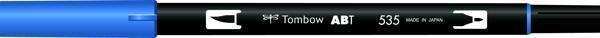 Tombow Dual Brush Pen Grafik Çizim Kalemi 535 Cobalt Blue - Image 1