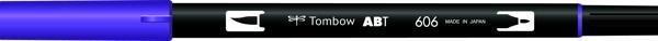 Tombow Dual Brush Pen Grafik Çizim Kalemi 606 Violet - Image 1