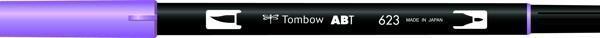 Tombow Dual Brush Pen Grafik Çizim Kalemi 623 Purple Sage - Image 1