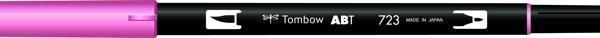 Tombow Dual Brush Pen Grafik Çizim Kalemi 723 Pink - Image 1