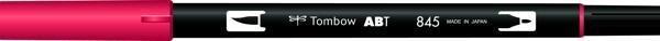 Tombow Dual Brush Pen Grafik Çizim Kalemi 845 Carmine - Image 1