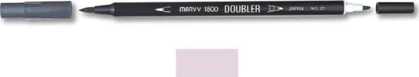 Marvy 1800 Doubler Çift Uçlu Brush Pen 81 PALE MAUVE - Image 1