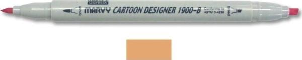 Marvy 1900-B Cartoon Designer Grafik Markör 30 ROSEWOOD - Image 1