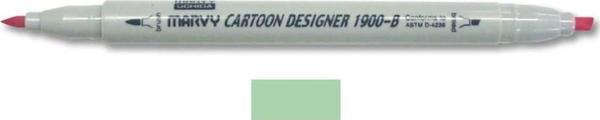 Marvy 1900-B Cartoon Designer Grafik Markör 34 PALE GREEN - Image 1