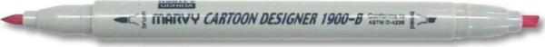 Marvy 1900-B Cartoon Designer Grafik Markör 37 LIGHT COOL GREY - Image 1