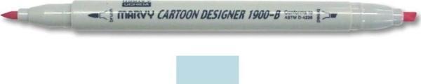 Marvy 1900-B Cartoon Designer Grafik Markör 41 BLUE GREY - Image 1