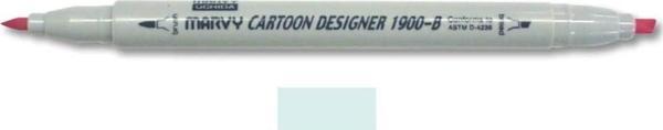 Marvy 1900-B Cartoon Designer Grafik Markör 51 AQUA GREY - Image 1