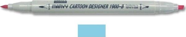 Marvy 1900-B Cartoon Designer Grafik Markör 53 PALE BLUE - Image 1
