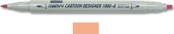 Marvy 1900-B Cartoon Designer Grafik Markör 57 ROSE PINK - Image 1