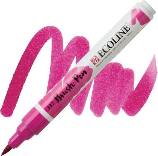 Talens Ecoline Brush Pen Fırça Uçlu Kalem 337 Magenta - Image 1