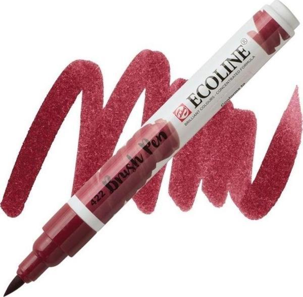 Talens Ecoline Brush Pen Fırça Uçlu Kalem 422 Reddish Brown - Image 1